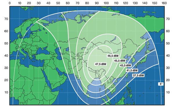 Карта покрытия аму 1